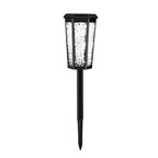 RGB Hexagon Hollow Outdoor Solar Stake Light Waterproof Landscape Lighting
