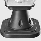LED Solar Powered Post Cap Lights Waterproof Column Lights