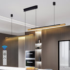 2 Light Linear Pendant Minimalist Dual-Head Ceiling Lights