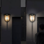 2-Pack Motion Sensor Solar Wall Light