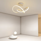 20'' LED Ribbon Modern Flush Mount Ceiling Lights for Living Room