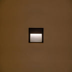 Geometric LED Outdoor Step Lights Minimalist Style