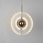 Creative Circle Anodized Acrylic LED Modern Pendant Lighting Hanging Lamp