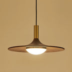 Creative Flying Saucer Shape Wood LED Nordic Chandelier Pendant Lights