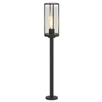 Modern Minimalist Round Stainless Steel Outdoor Light – Wall & Post Installation Options