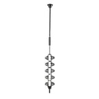 Glass Creative Gourd Metal LED Modern Minimalist Small Chandelier Light