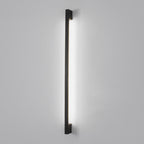 Minimalist Strip Three Step Dimming LED Black Postmodern Wall Lamp
