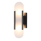 Electroplated Metal G4 LED Up and Down Lights Modern Wall Sconces Lighting