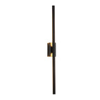 Electroplated Metal Linear LED Modern Wall Sconce Lighting Wall Lamp