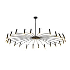 Adjustable Metal DIY Three Step Dimming LED Minimalist Chandelier