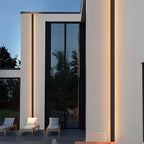 Black Long LED RGB Linear Lights Outdoor Waterproof Wall Lighting