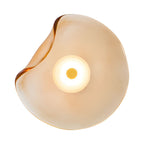 Irregular Round Glass Creative Postmodern Wall Lamp Wall Sconce Lighting