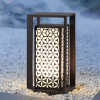 Galvanized Vintage Outdoor Pathway Lights Waterproof IP65 LED Lawn Lamps