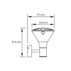Waterproof Outdoor Modern Wall Lights Minimalist Sconce