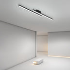 35'' Modern LED Rectangular Shaped Flush Mount Kitchen Lighting Ceiling Light