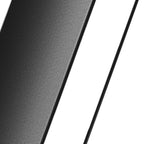 Black Outdoor Wall Sconce Modern Strip Waterproof Wall Light