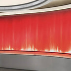 39.4-inch Dynamic 3D Ocean Wave Wall Light
