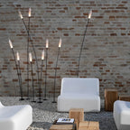 Minimalist Reed-Shaped LED Outdoor Lawn Lights
