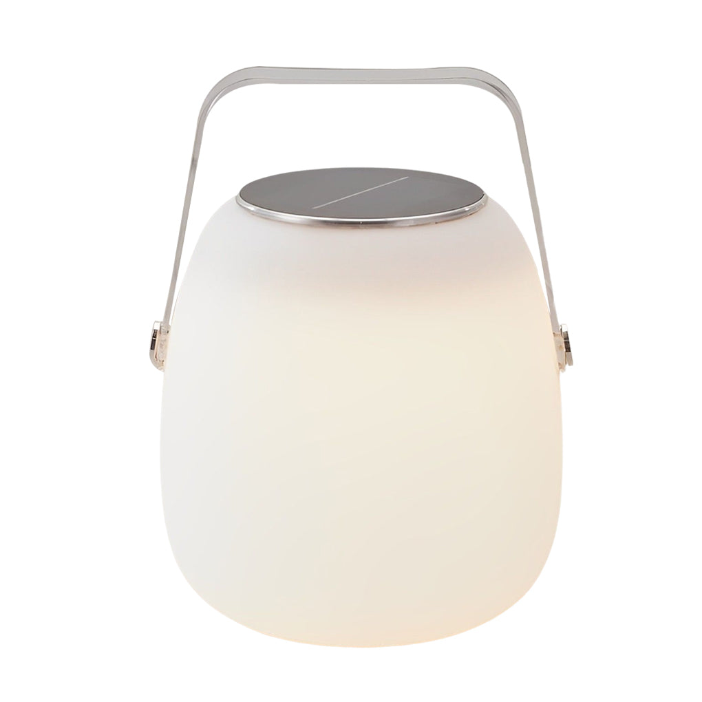 Portable Lantern Shaped Waterproof Chargable Solar Table Lamp with Remote