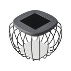 Waterproof Table Chair LED Modern Solar Outdoor Lanterns Floor Lamp