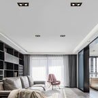 Luxury Lighting Set: Chandelier, Linear Sconces & Recessed Lights