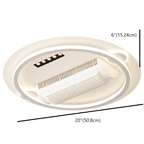 [BF220] BEMFAN 20'' Metal Bladeless Ceiling Fan with LED Light ,Voltage:100V-120V & 220V-240V