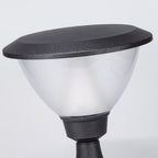 LED Metal Garden Lights Black Modern Minimalist Outdoor Bollard Light
