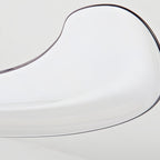 42 in Ceiling Fan with Light White ABS Blades and Acrylic Shade Light