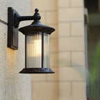 Coffee Gold Vintage Outdoor Wall Lights Waterproof