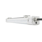 47 inch LED Linear Tri-proof Light IP65 White Vapor Tight Flush Mount Ceiling Light, 3000K/5000K
