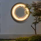 Moon Craters Design LED Waterproof Modern Outdoor Wall Lamp Exterior Lights