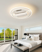 [BF220] BEMFAN 2-in-1 Bladeless Ceiling Fan Light | Safer, Quieter, Lighting and Gentle Breeze in One. [Voltage:100V-120V & 220V-240V]