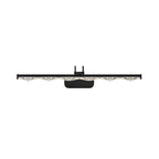 Crystal-Like Bathroom Vanity Light with Multi-Faceted Prismatic Acrylic Shade