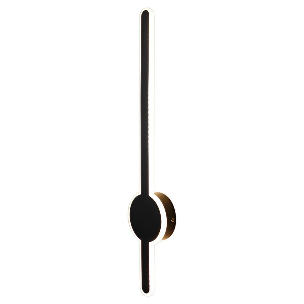 Modern LED Bar Lights Black/Gold/White Hardware Wall Sconce Wall Light