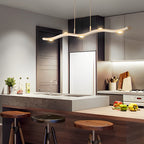 Long Branches Stepless Dimming LED White Modern Chandeliers