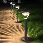 Modern Solar Lawn Lamp Half-Sphere LED Outdoor Light