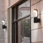 Creative LED Waterproof Black Modern Outdoor Wall Lamp Exterior Lights