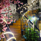 Flexible Intelligent Waterproof Starry Solar LED Strip Lights Outdoor