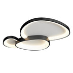 Creative Geometric Line Three Step Dimming LED Modern Ceiling Lights