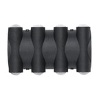 [Open-Box] Up and Down Light LED Waterproof Black Modern Wall Washer Light Wall Lamp