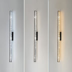 41-Inch Long Linear Acrylic Brilliant Sword LED Wall Sconce