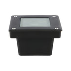 [Open-Box]5-Light LED Modern Square In-Ground Well Lights Step Deck Lighting with Light Sensor for Pathways