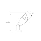 Waterproof LED Outdoor Spotlight Lamp Minimalist Style