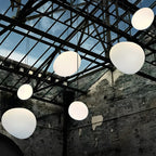 Creative PE Round Ball LED White Modern Pendant Light Hanging Lamp