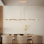 Long Branches Stepless Dimming LED White Modern Chandeliers