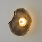 Irregular Round Glass Creative Postmodern Wall Lamp Wall Sconce Lighting