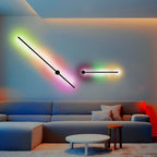 Remote Control RGB Long LED Linear Lights Wall Sconces