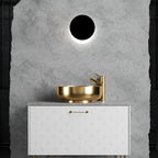 [Open-Box]360° Rotatable Round LED Modern Wall Lamp Decorative Wall Sconce Lighting