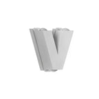 N/V/W Letters Creative Waterproof Modern LED Outdoor Wall Sconce Lighting