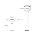Outdoor Bollard Pathway Lights Minimalist Nordic Landscape Pathway Lighting